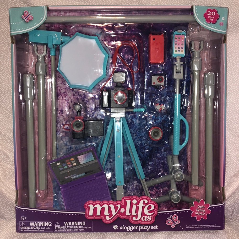 My life as: vlogger set